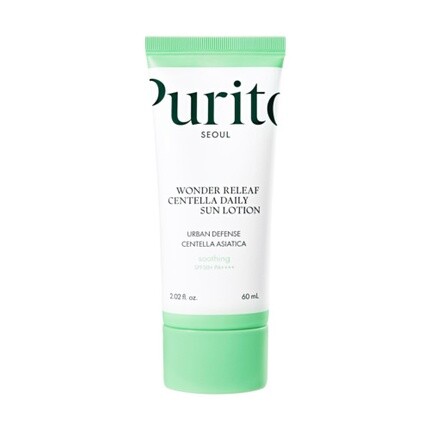 

PURITO SEOUL Wonder Releaf Centella Ежедневный солнцезащитный лосьон 60 мл SPF50 PA++++