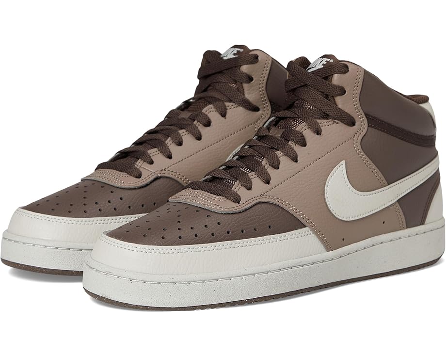 

Мужские кроссовки Nike Court Vision Mid Next Nature, Baroque Brown/Light Bone/Mink Brown