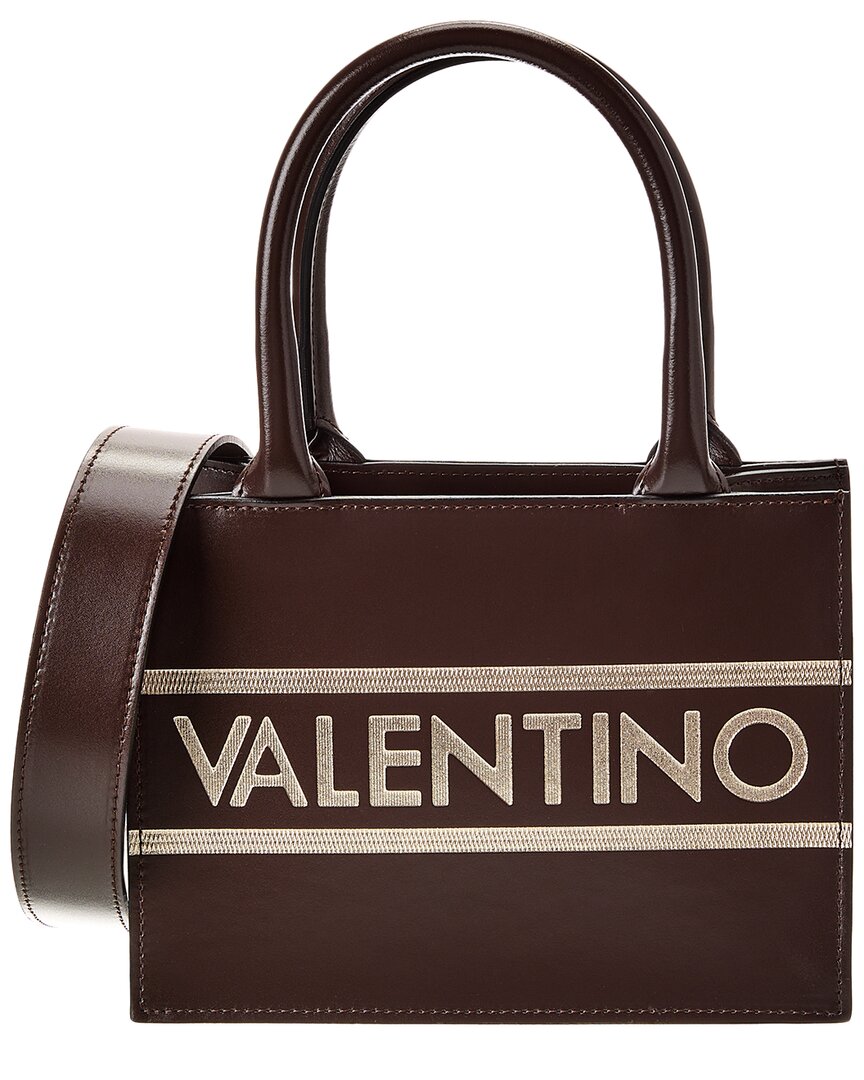 

Кожаная сумка-тоут Valentino by Mario Valentino Marie Lavoro, коричневый