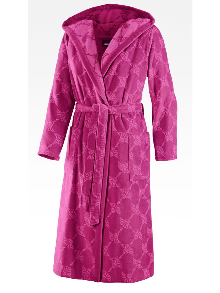 

Халат JOOP!, цвет joop! bademantel damen-kapuze 40/42, cassis