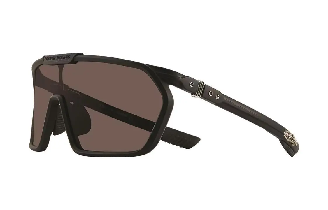 

Chrome Hearts Неправильной формы солнцезащитные очки унисекс черные, Black
