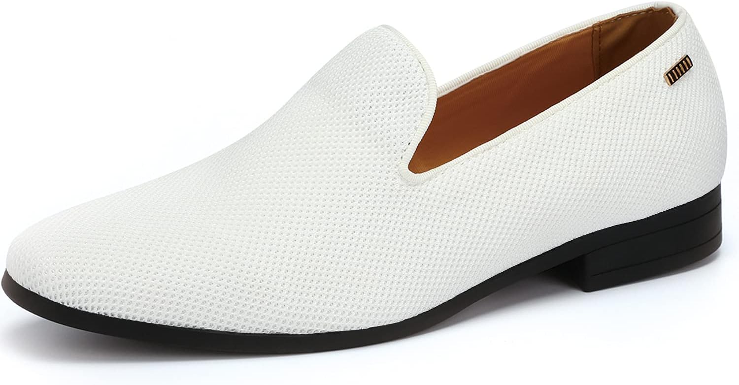 

Мужские лоферы UUBARIS для костюма и смокинга, обувь без шнурков, белый