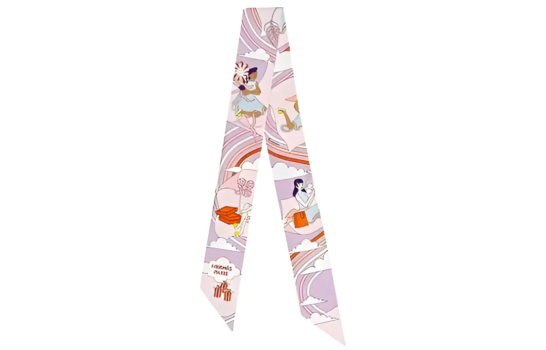 

Шёлковый платок HERMES для женщин