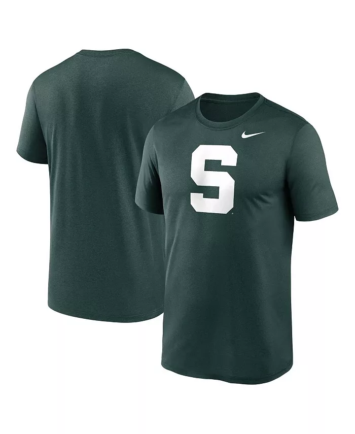 

Мужская футболка Michigan State Spartans Primetime Legend Alternate Logo зеленого цвета Nike