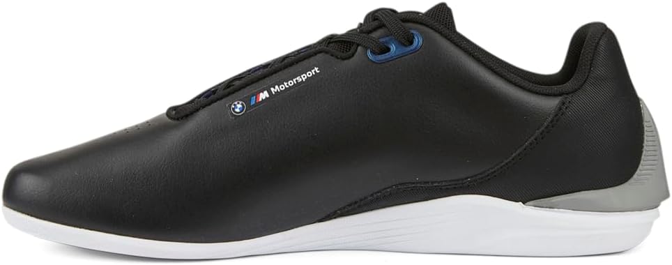 Мужские кроссовки PUMA BMW M Motorsport Drift Cat Decima на шнуровке, повседневные - черные — фото 3