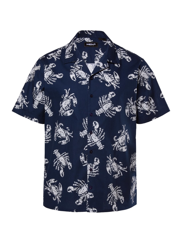 

Рубашка Men Plus, темно-синий