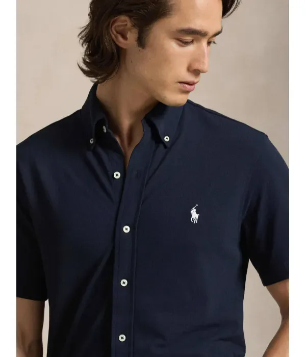 Рубашка regular fit Polo Ralph Lauren, темно-синий — фото 4