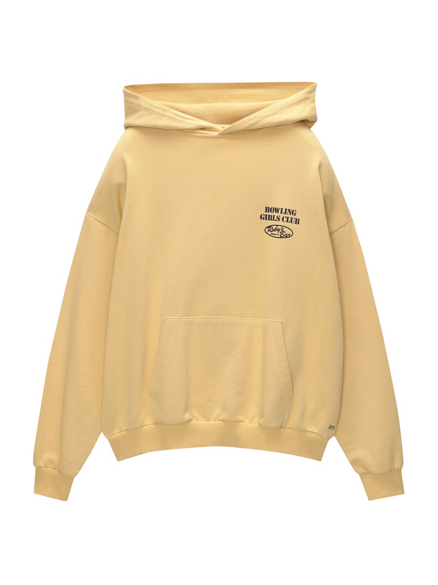 

Толстовка Pull&Bear, цвет Light yellow