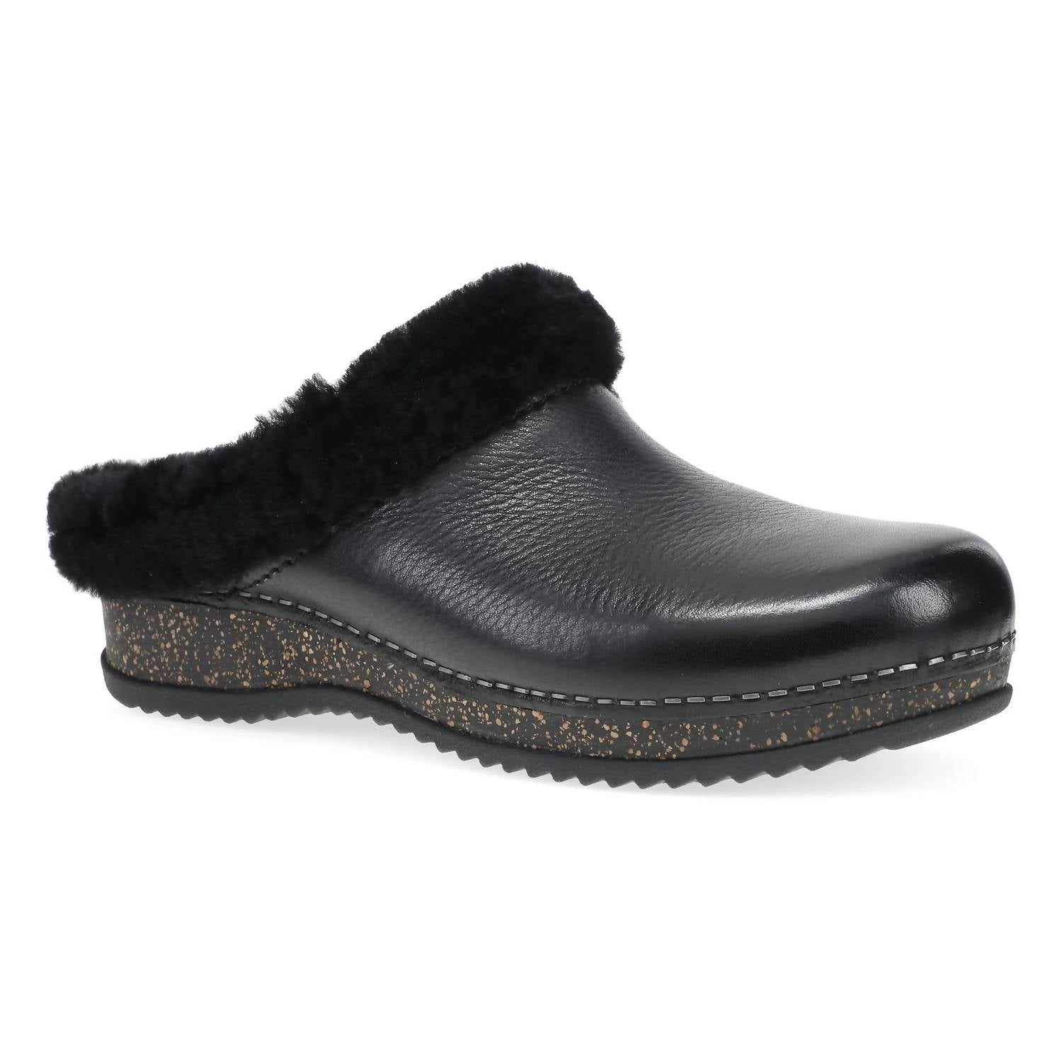 Женские мюли Magda Waxy Milled черные Dansko