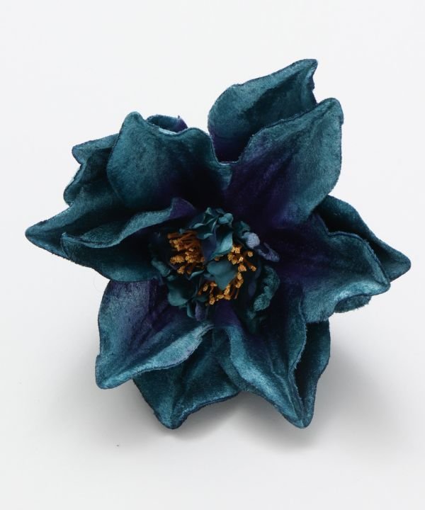 Заколка «Бархатная магнолия» Maunaloa, Royal Blue