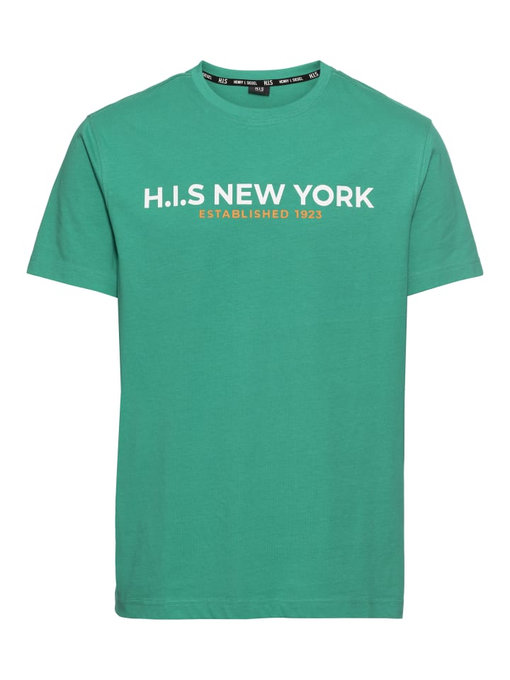 

Футболка H.I.S., зеленый