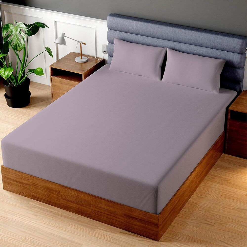 

Простыня Superity из 100% хлопка, дышащая, на подкладке, 33 дюйма Superity Linen, цвет Lavender