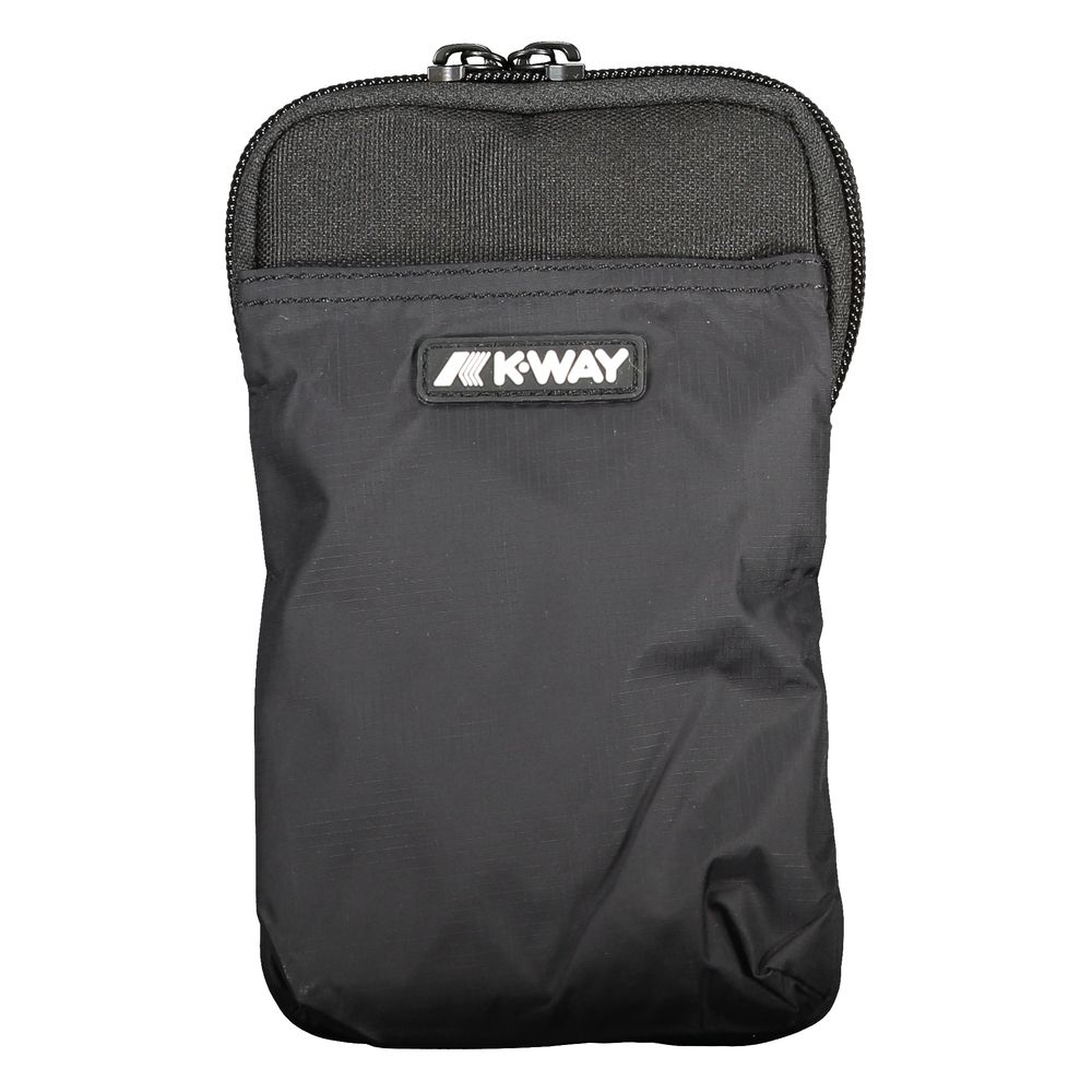 

Черная сумка через плечо из полиэстера K-Way