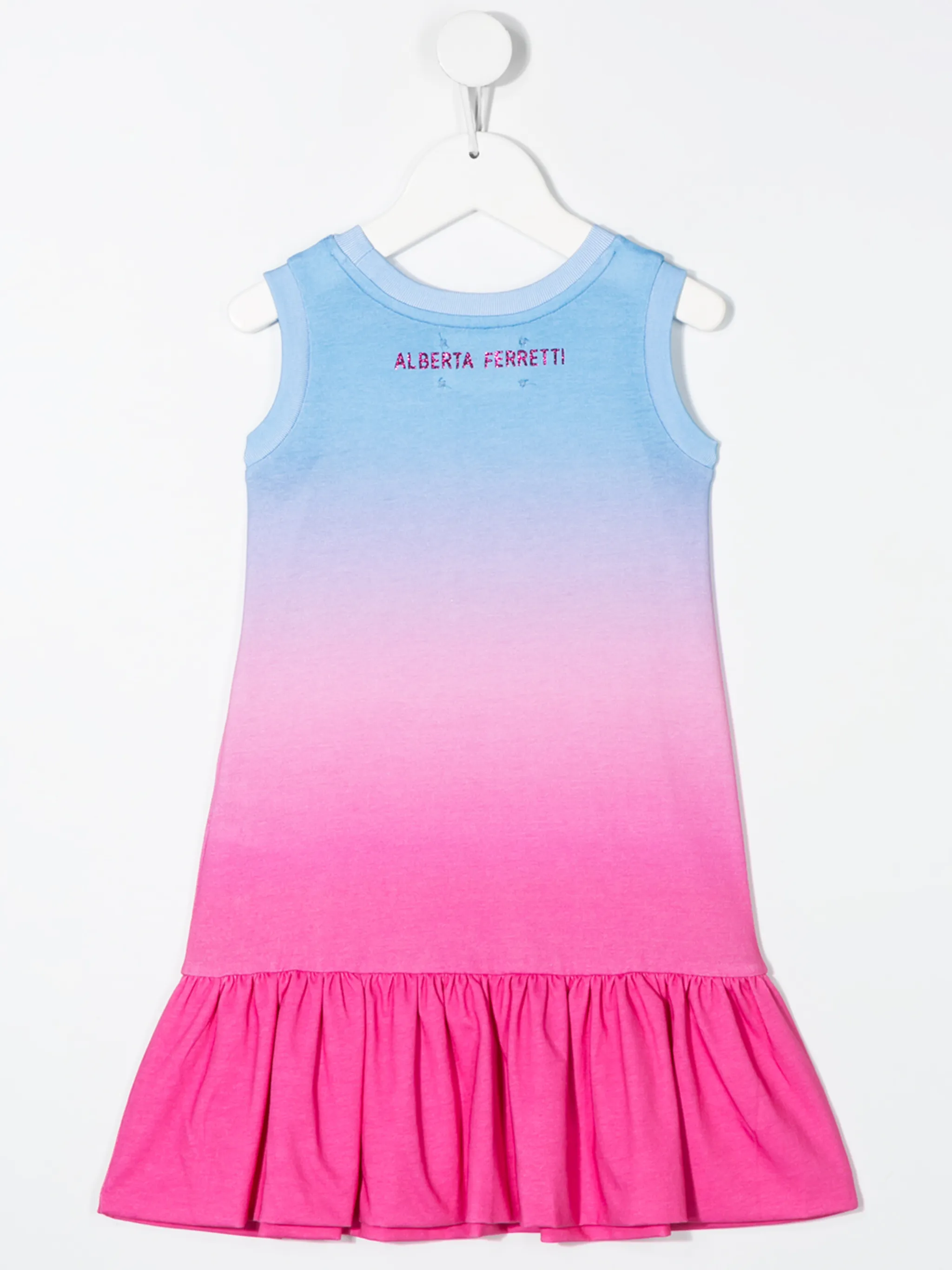Платье I Love You Alberta Ferretti Kids, синий — фото 2