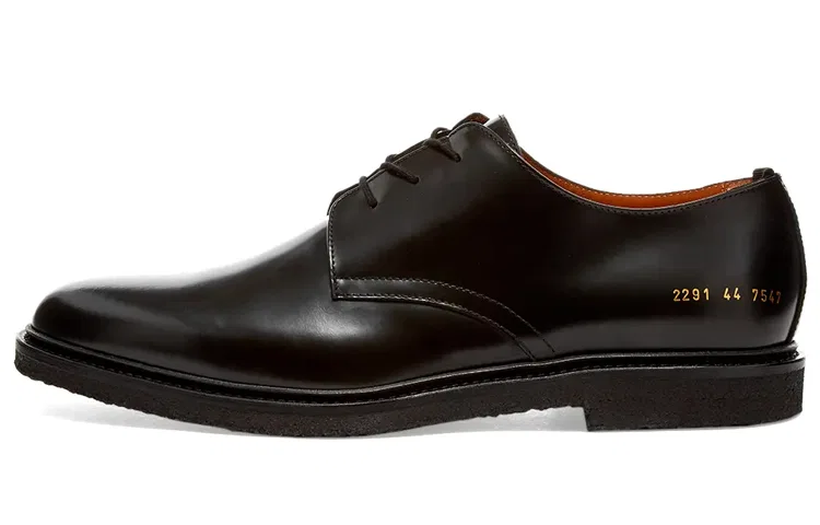 Туфли мужские кожаные COMMON PROJECTS черные