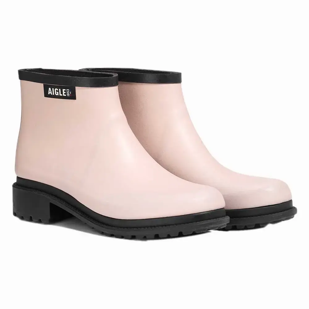 Ботинки Aigle R111G rain, розовый