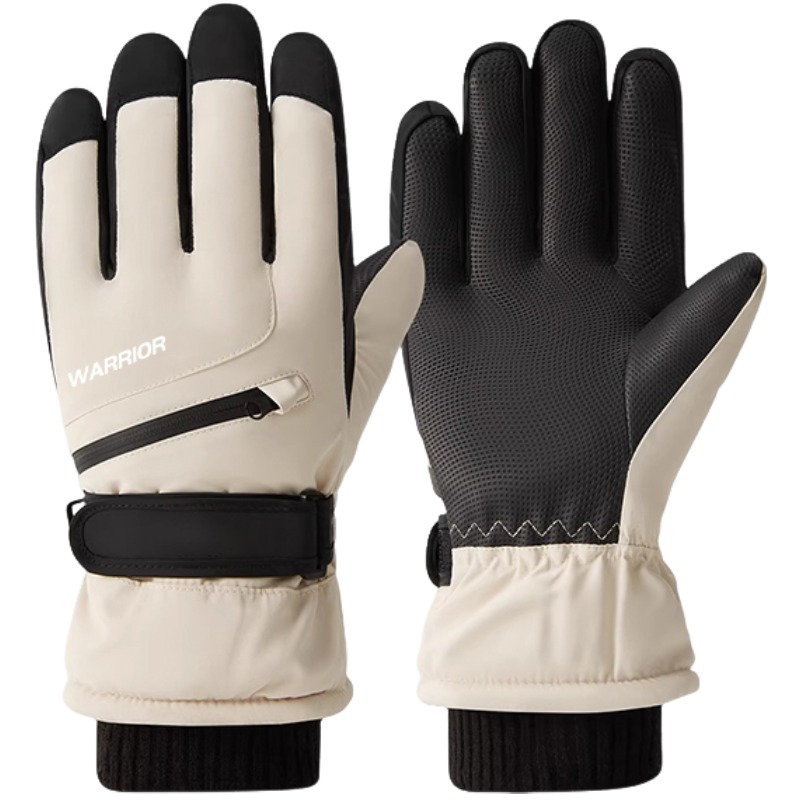 

Полиэстеровые спортивные перчатки унисекс WARRIOR, хаки