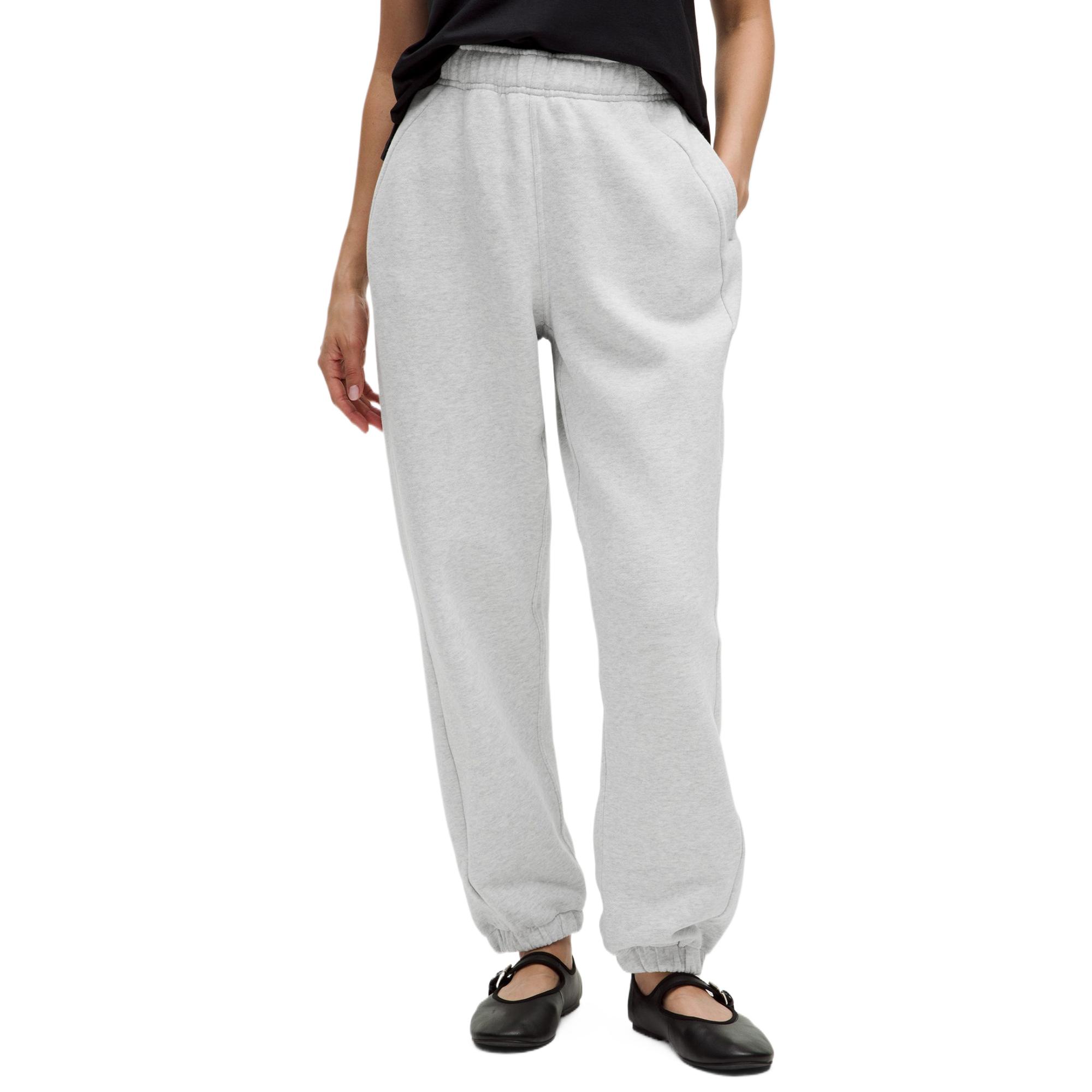 

Scuba Series Knitted Sweatpants Women's Light Gray With A Hint Of Mixed Colors Lululemon, светло-серый