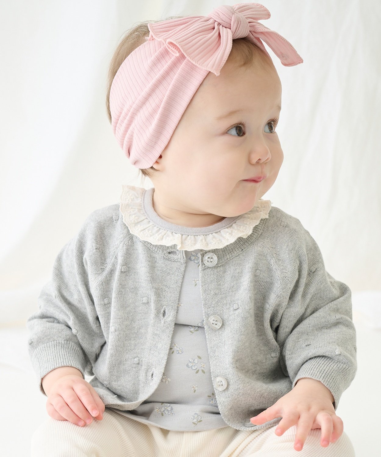 Кардиган Покопоко Petit main, Light Gray