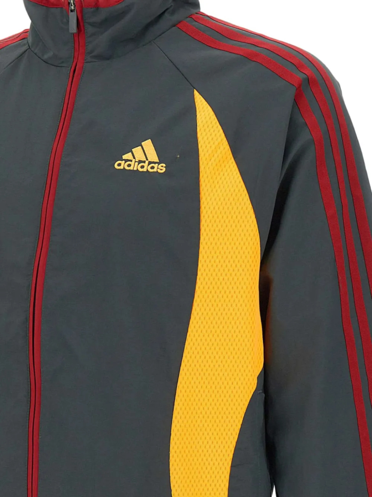 Adidas Climacool трековый топ, серый — фото 4