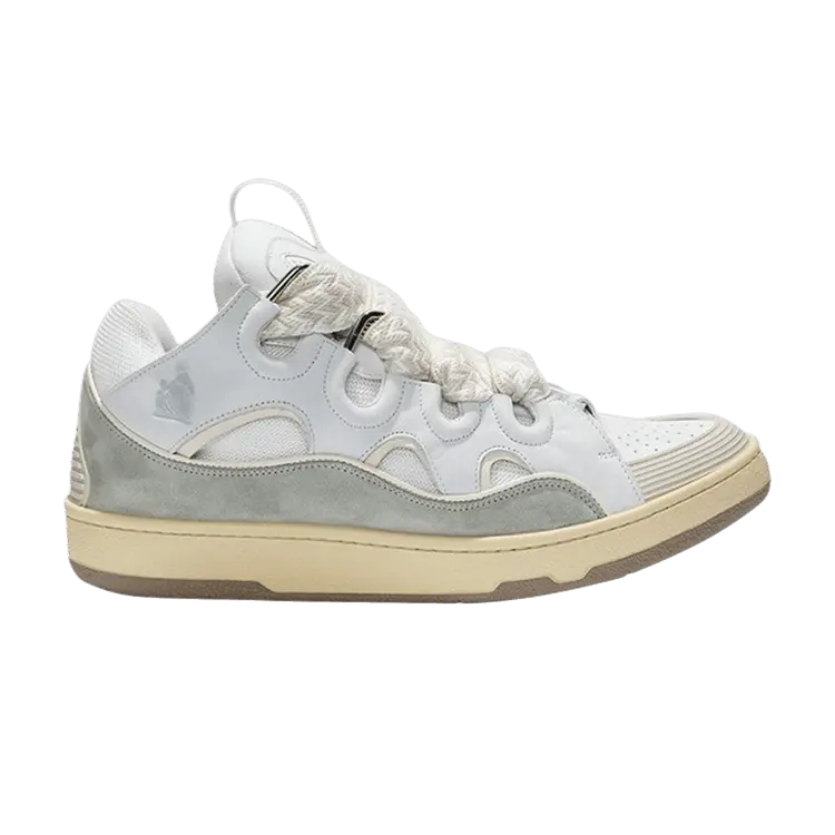 

Кроссовки Lanvin Curb Sneakers Jade WhiteWebster Exclusive, зеленый