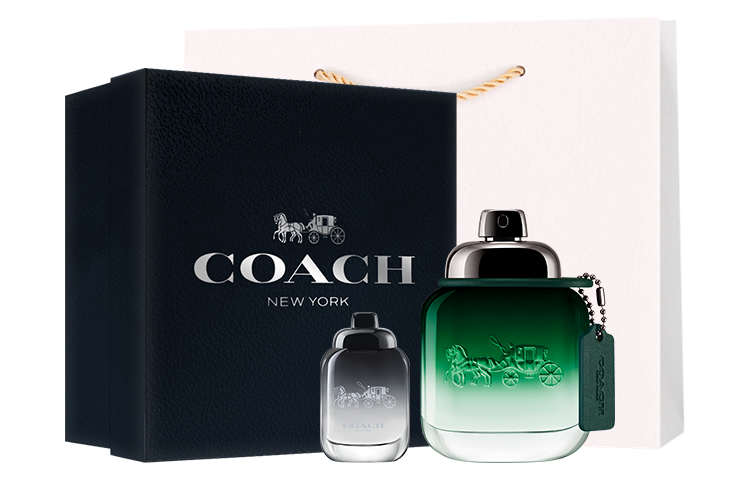 

COACH Leisurely Green Rhythm Box Perfume Sets Eau De Toilette 40ml+4.5ml/40ml+5ml