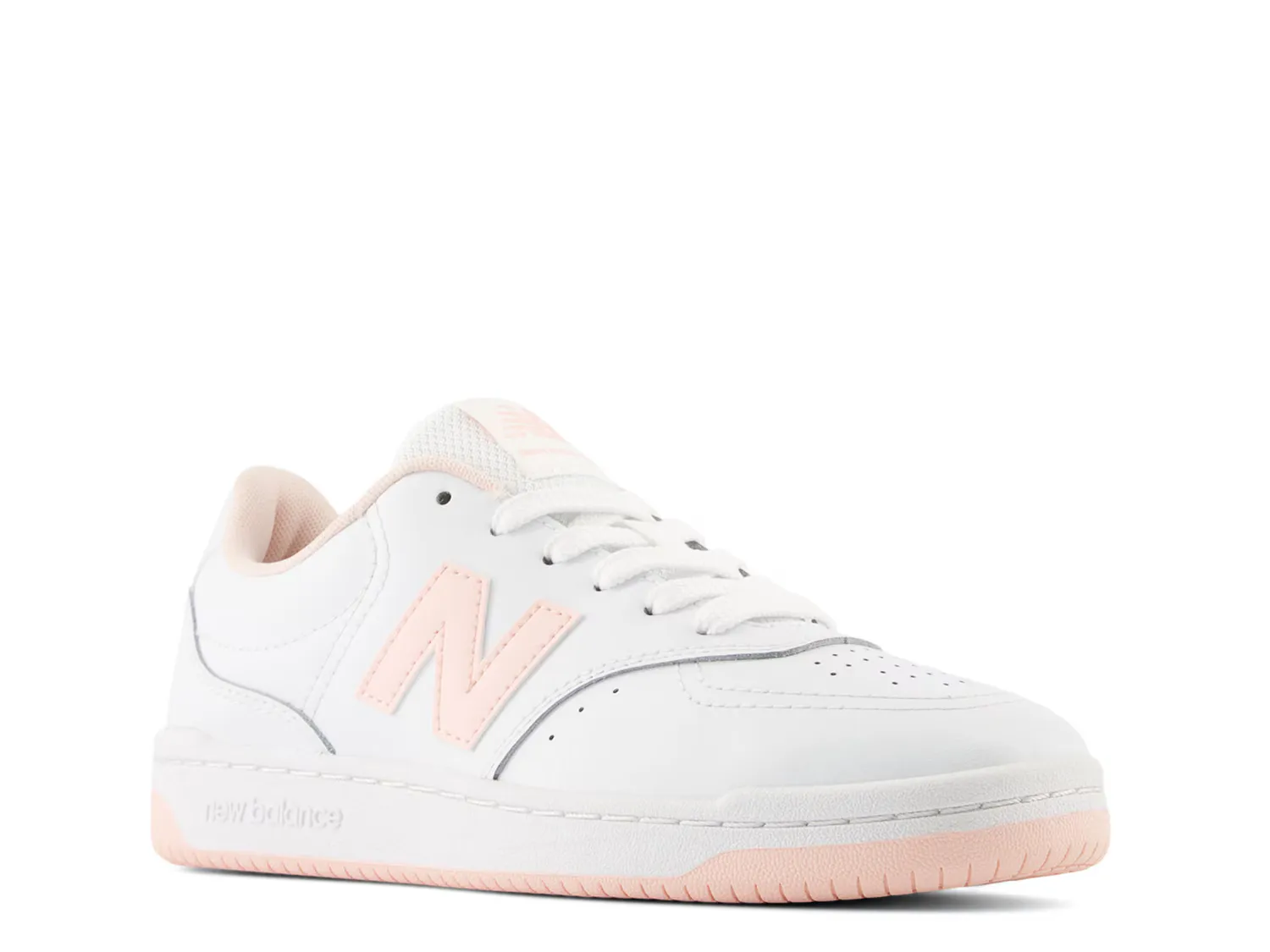 

Кроссовки BB80 Court Sneaker New Balance, белый/розовый