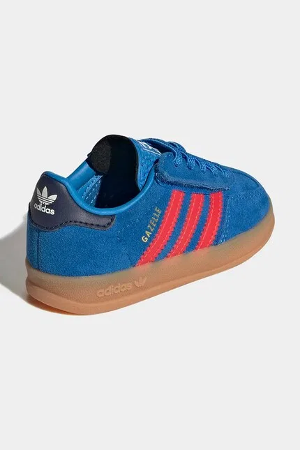 Кроссовки Gazelle Indoor Adidas Originals, синий — фото 3