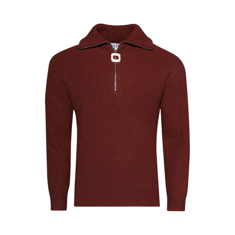 

Толстовка JW Anderson Half Zip Jumper, Rust