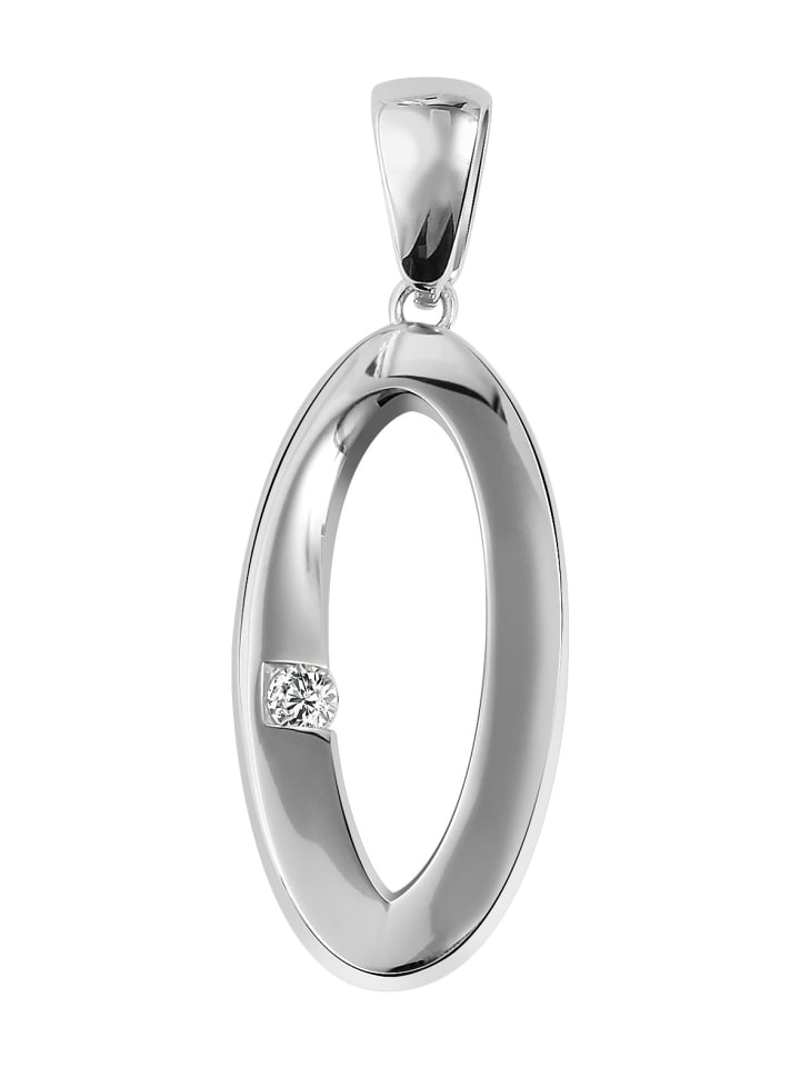 

Adeliás Женский кулон из серебра 925 пробы с кубическим цирконием в серебряной оправе