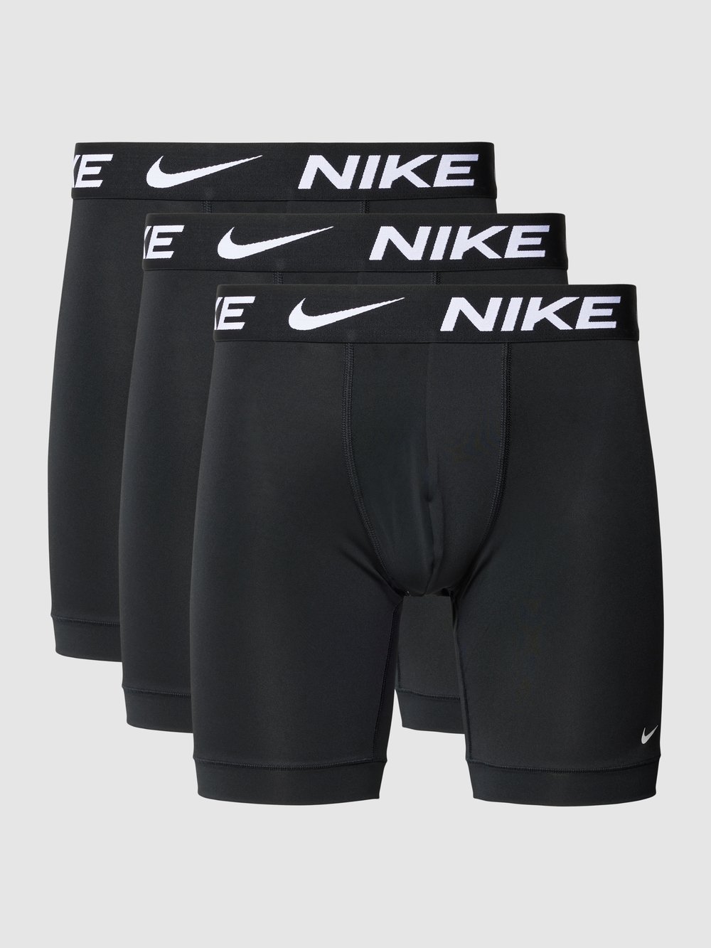 

Боксеры с эластичным поясом и логотипом Nike, черный
