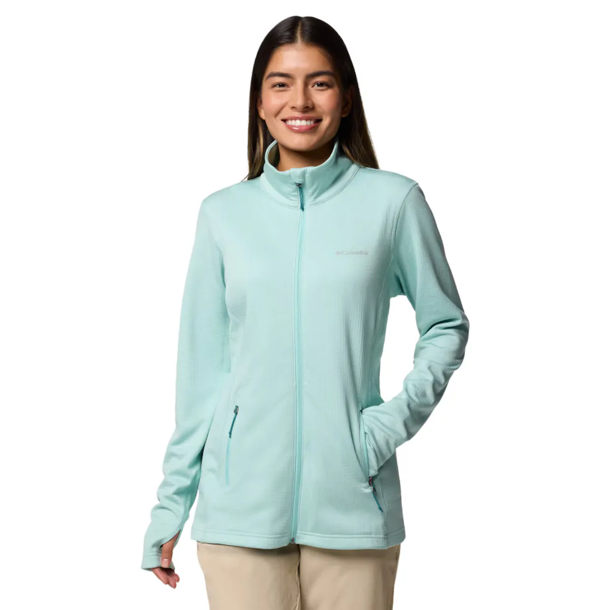 

Женская флисовая кофта Columbia W Park View, бирюзовый
