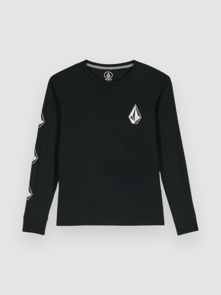 Лонгслив Volcom Iconic Stone Gidt Kids Longsleeve T-Shirt, black