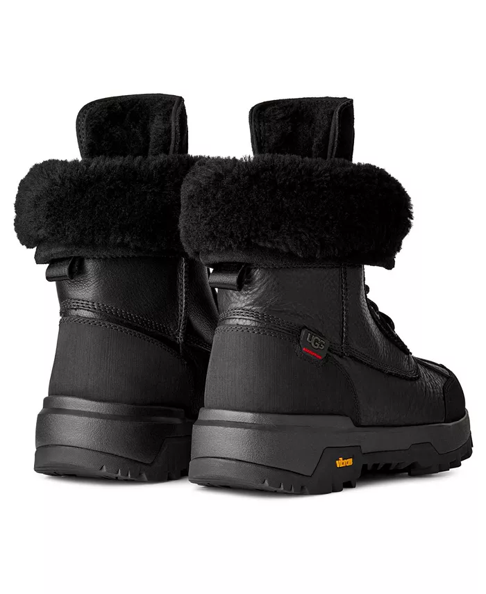 Женские сапоги UGG Adirondack XXV с круглым носком Ugg, черный — фото 3