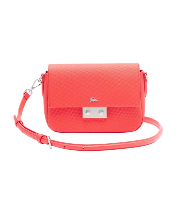 

Повседневная городская сумка через плечо из гренадина Lacoste, красный