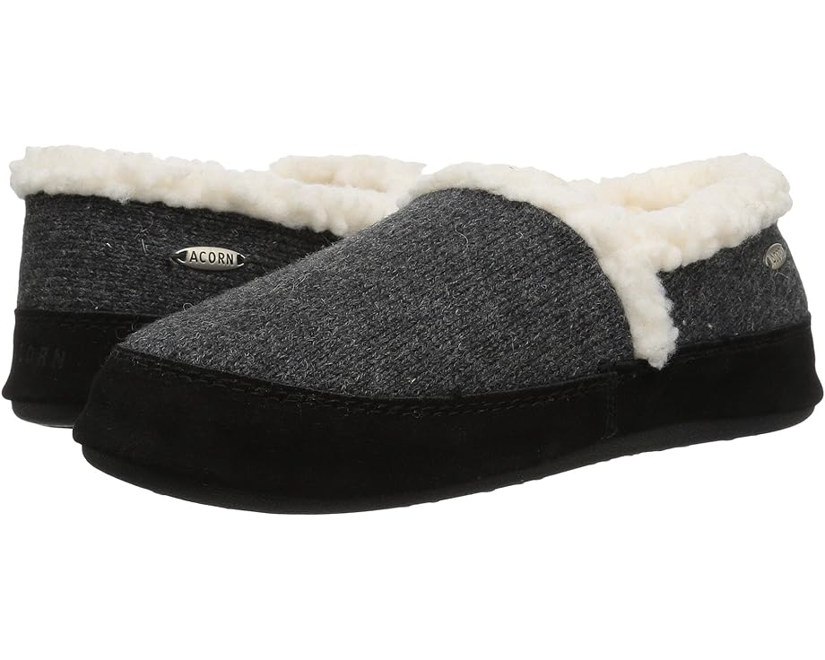 

Тапочки Acorn Moc Ragg, цвет Dark Charcoal Ragg Wool