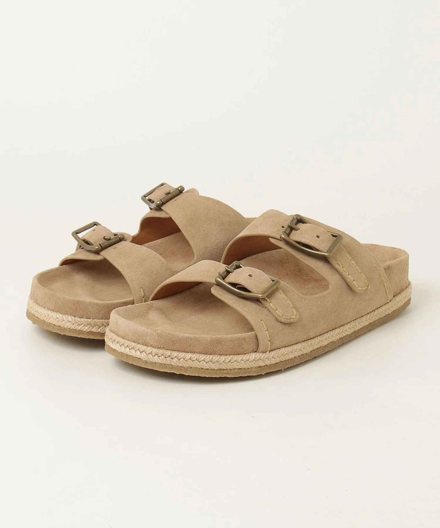 Мужские сандалии из замши Polo Ralph Lauren Turbach коричневые