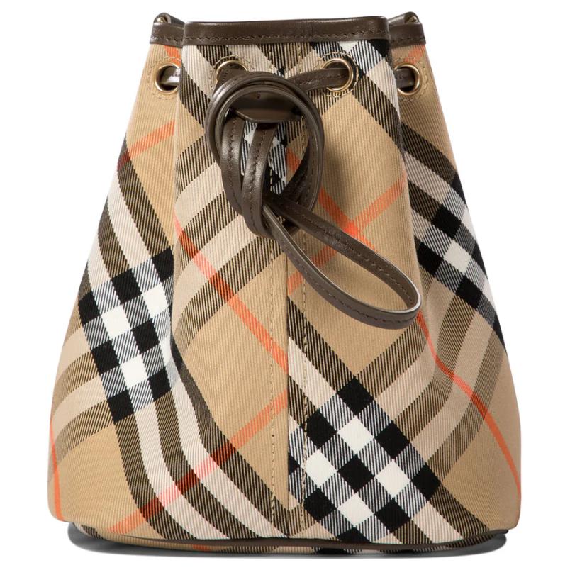 

Burberry Чековая сумка-ведро