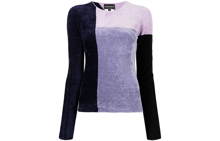 

Свитер женский фиолетовый EMPORIO ARMANI