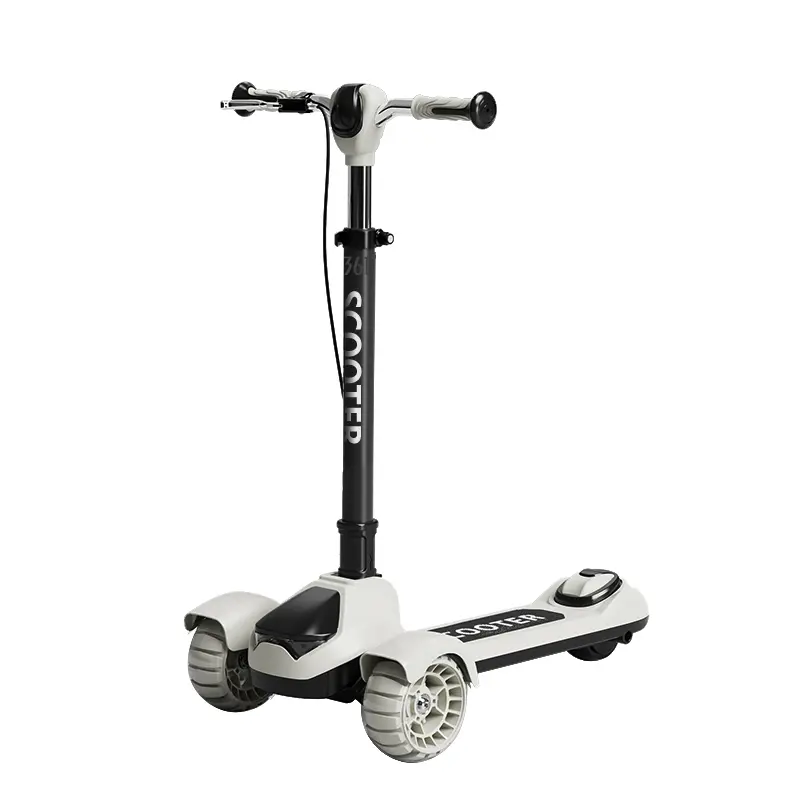 

Самокат для детей от 5 до 18 лет 361°, красный egret белый, светло-music