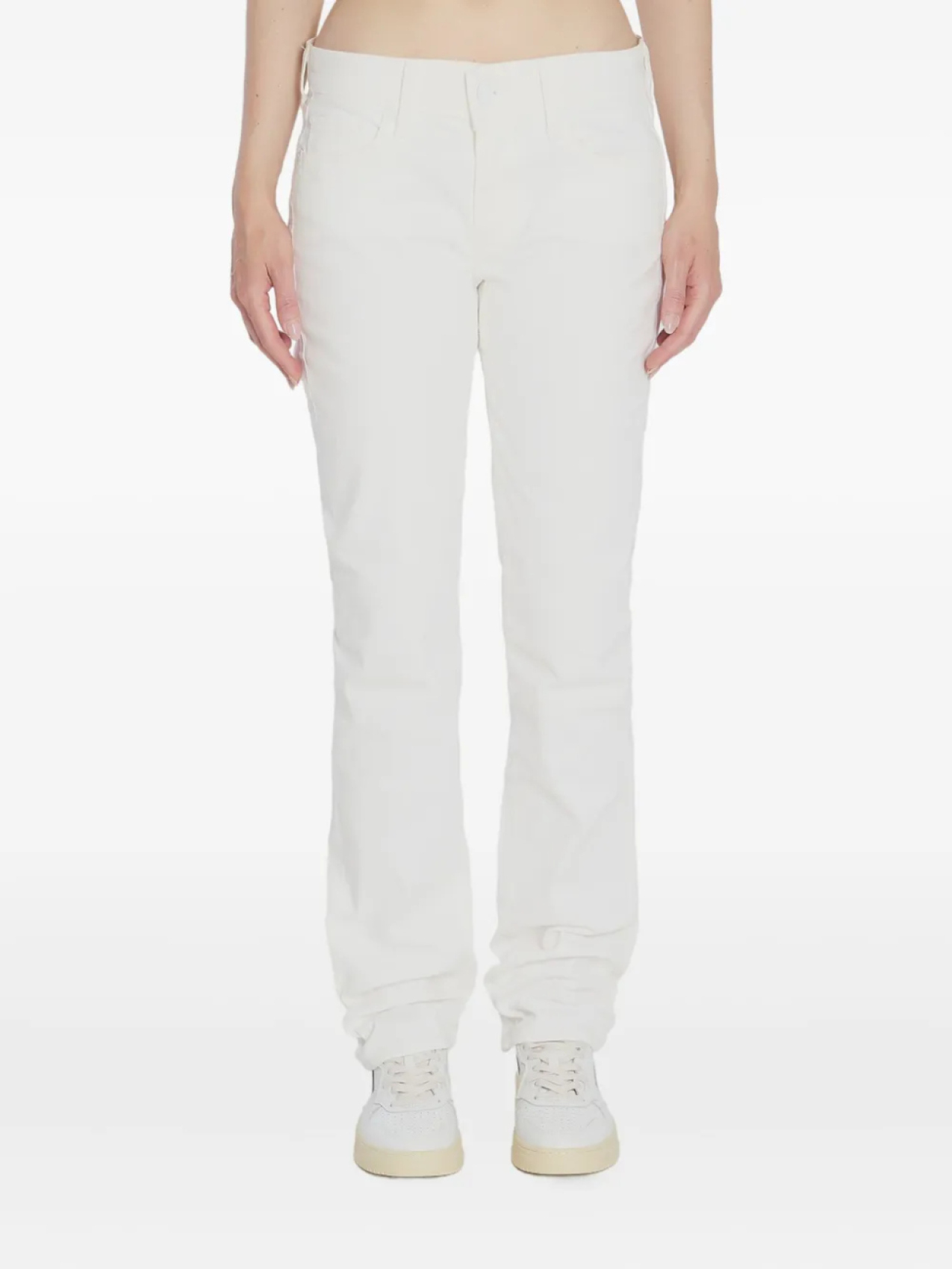

Джинсы с низкой посадкой 7 For All Mankind, белый