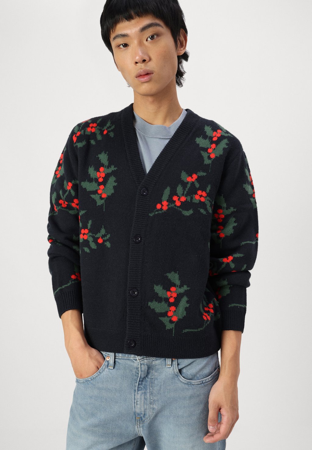 

Кардиган ONSXMAS UNISEX Only & Sons, темно-синий