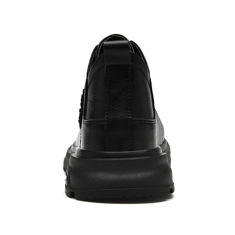 PEHL Мужские повседневные туфли low top черные/коричневые — фото 4