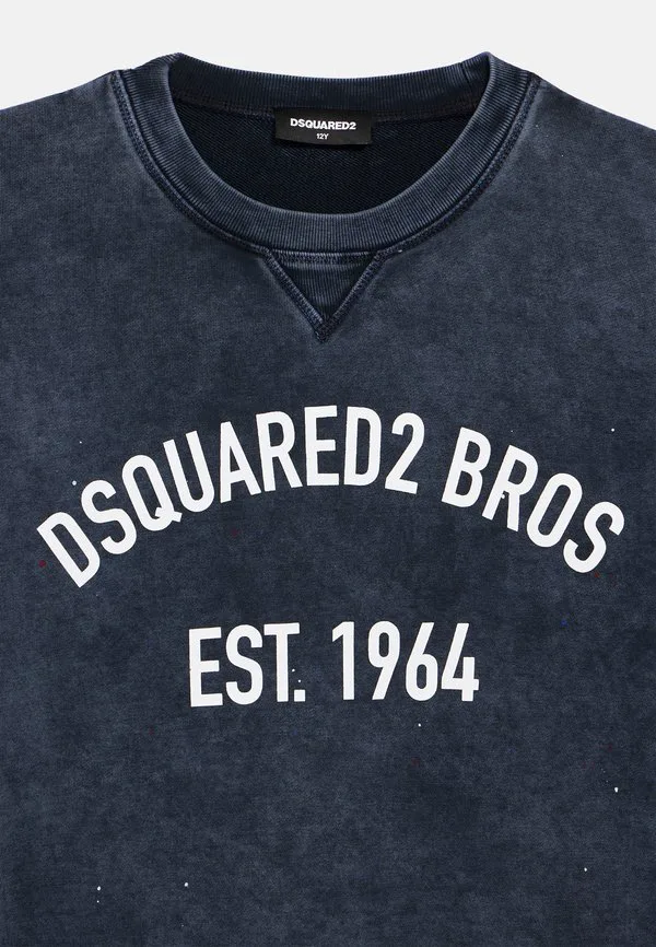 Свободная толстовка унисекс Dsquared2, Blue — фото 3