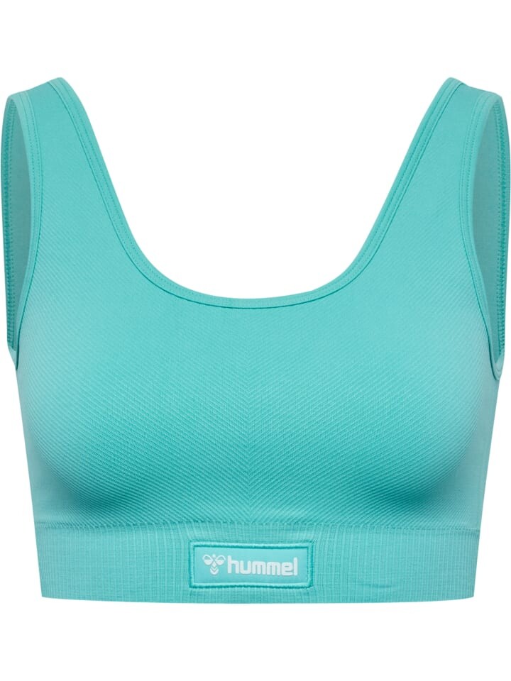 

Спортивный бюстгальтер Hummel T-Shirt L/S Hmlalive Damen, цвет POOL BLUE
