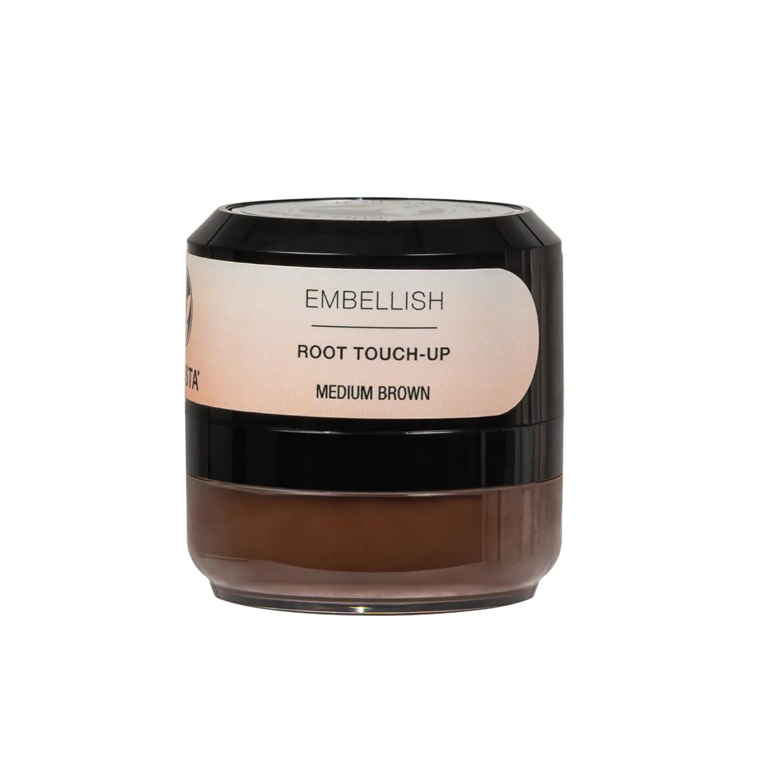 CALISTA - Пудра для маскировки седины и заполнения редких волос Embellish Root Touch Up, водостойкая, для всех типов волос, Medium Brown, 0,35 унции, Medium Brown