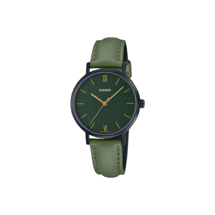 

CASIO Часы Women's Standard Series Green Watch LTP-VT02BL-3A, Green Dial