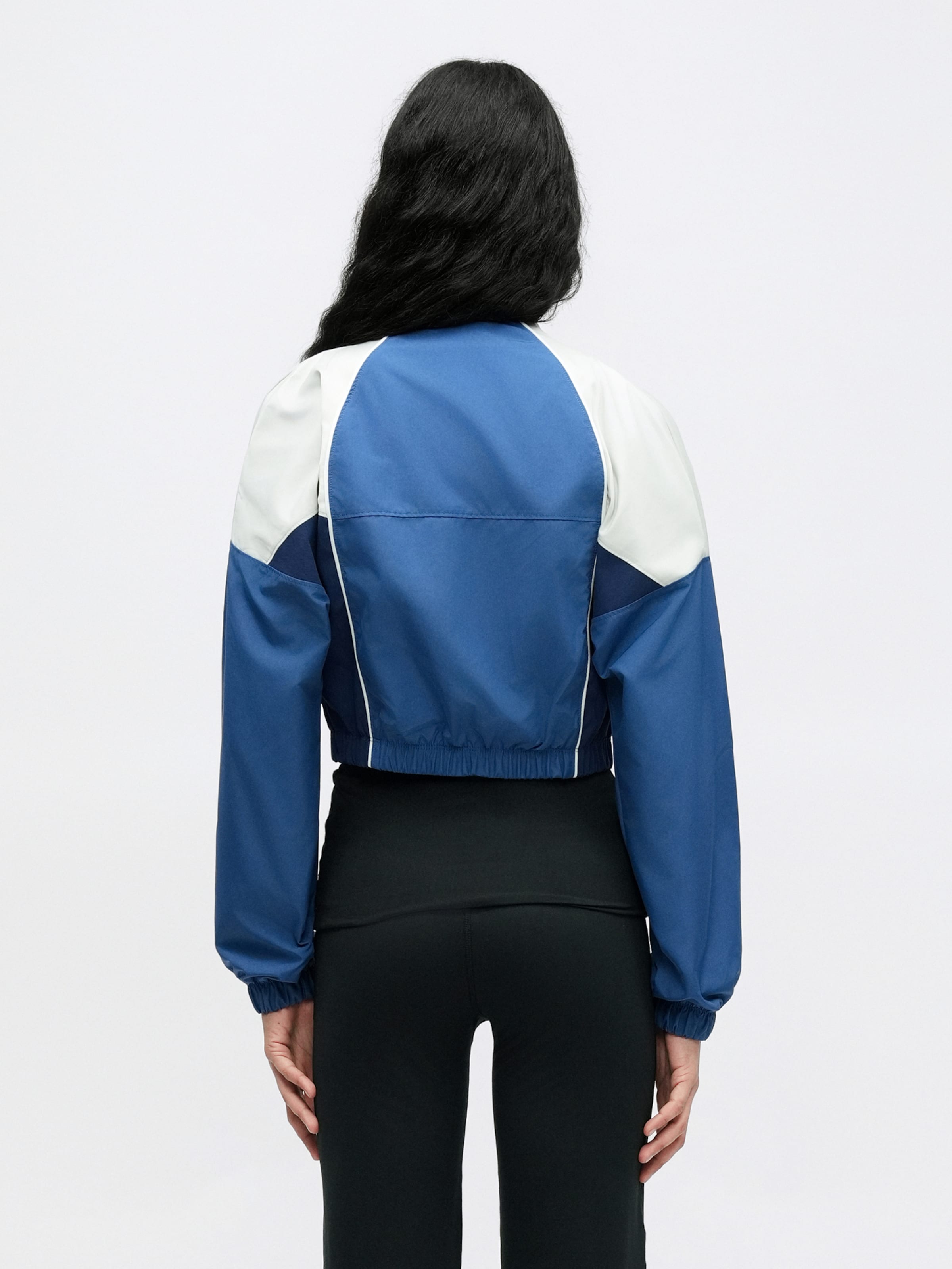 Nike Sportswear Куртка для межсезонья 'SHRUNKEN' в цвете Navy, Royal Blue — фото 3