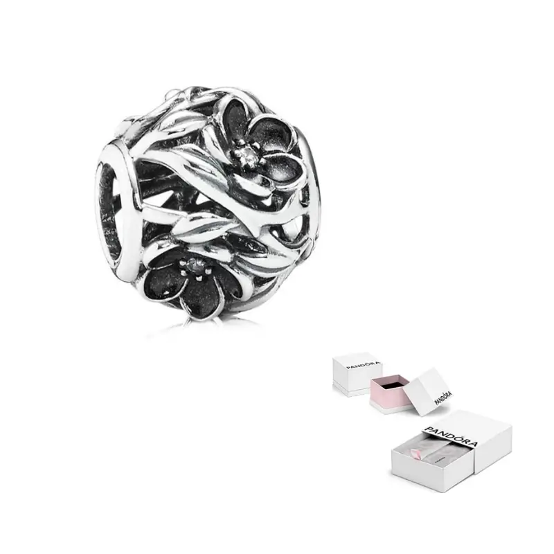 

Pandora Серебряные кулоны и подвески с эмалью для женщин из стерлингового серебра 925 пробы