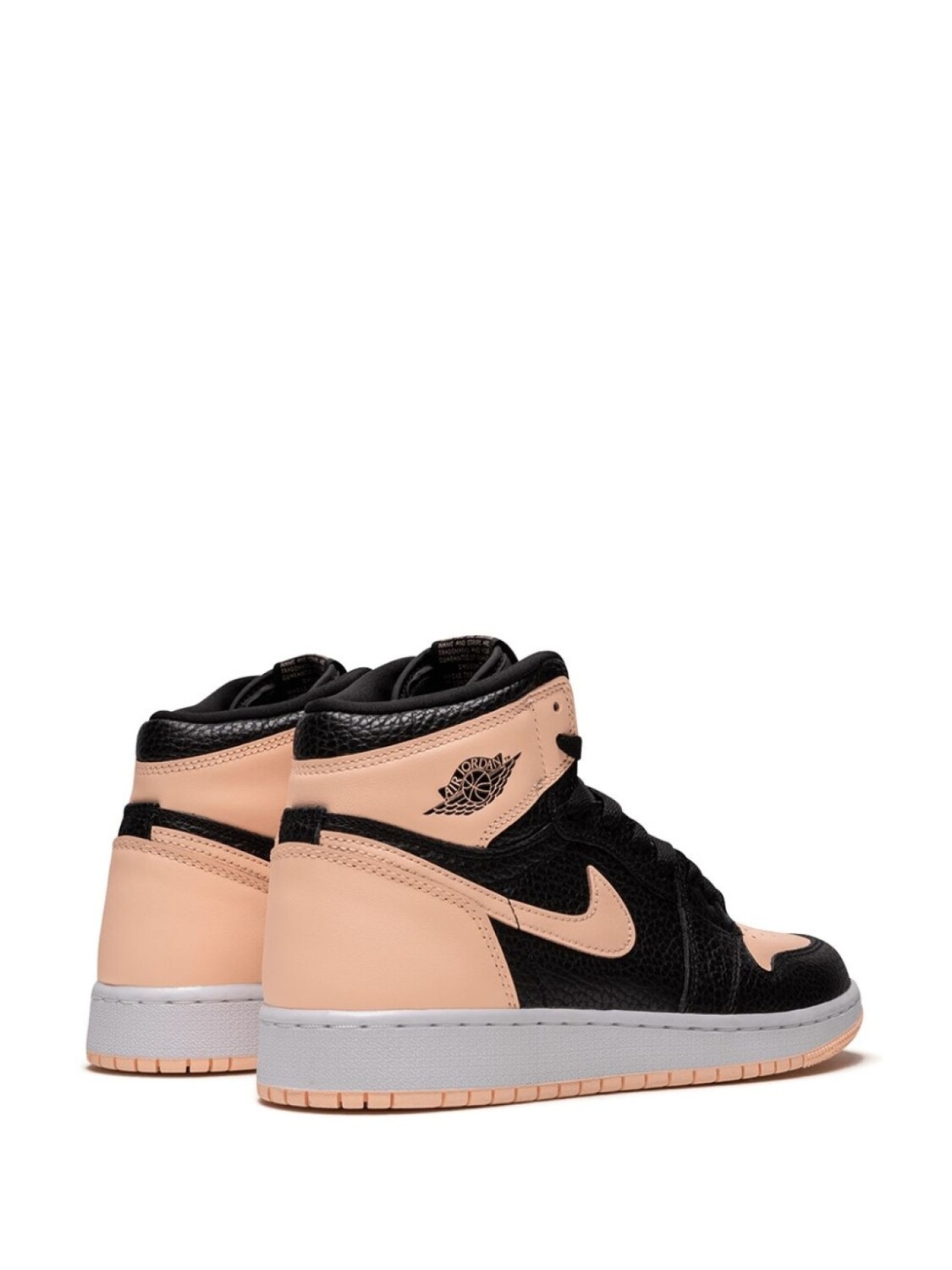 Высокие кроссовки Air Jordan 1 Retro High OG Jordan Kids, черный — фото 3